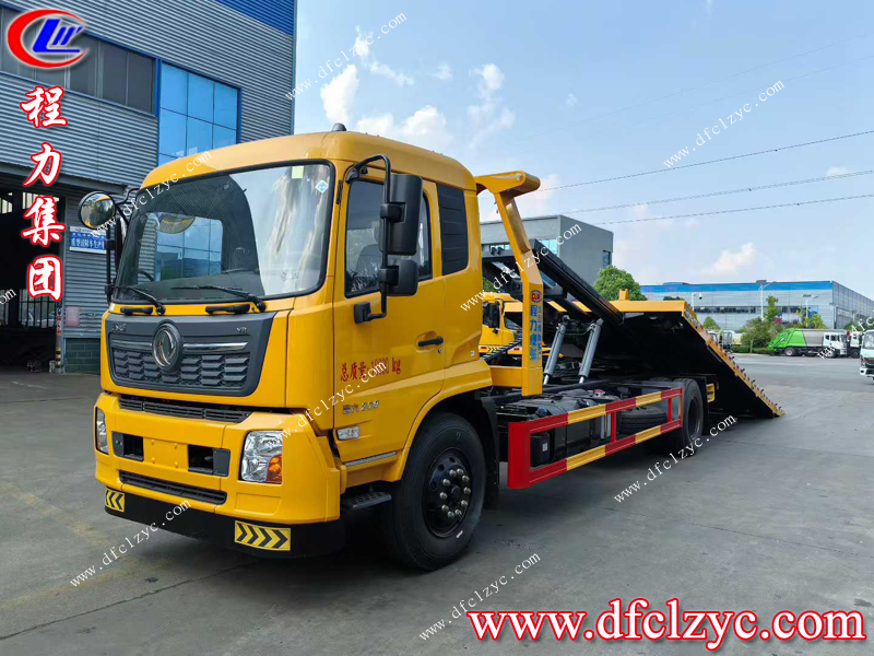程力集團天錦一拖二清障車：專業(yè)救援領(lǐng)域的全能干將